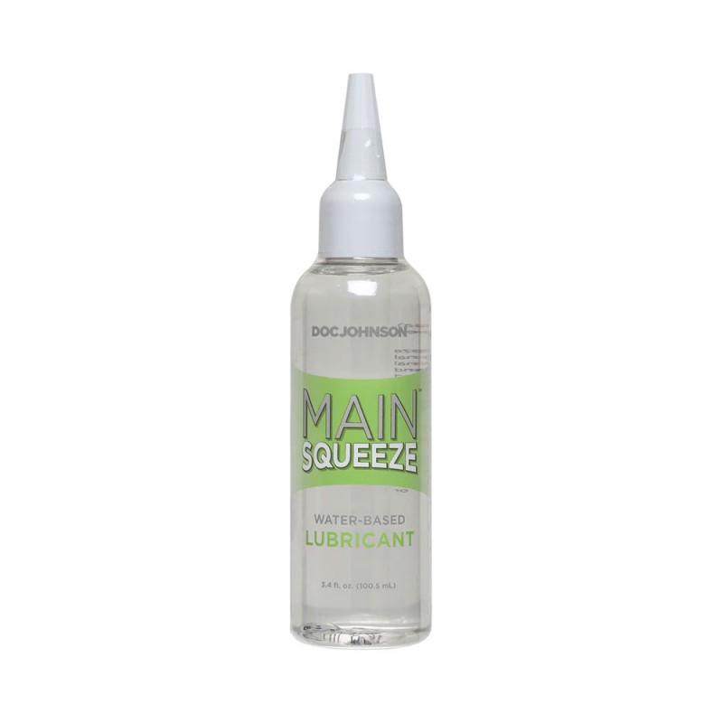 Doc Johnson Main Squeeze Water-Based Lubricant 3.4oz