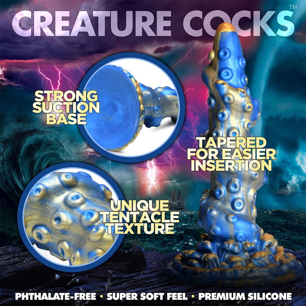 Creature Cocks Lord Kraken Tentacled Silicone Dildo 11