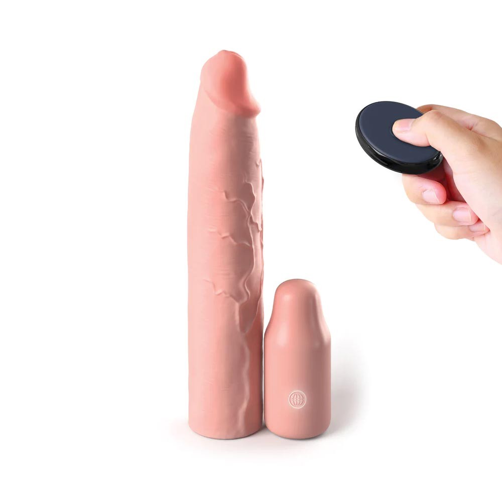 Pipedream Mega X-tension Vibrating Penis Sleeve with Remote 3
