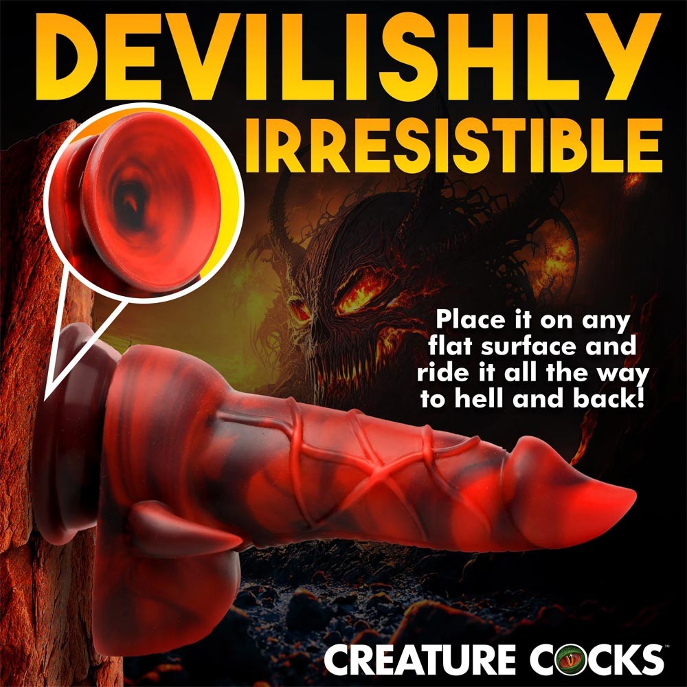 Creature Cocks - Horny Devil Demon Silicone Dildo ssssss