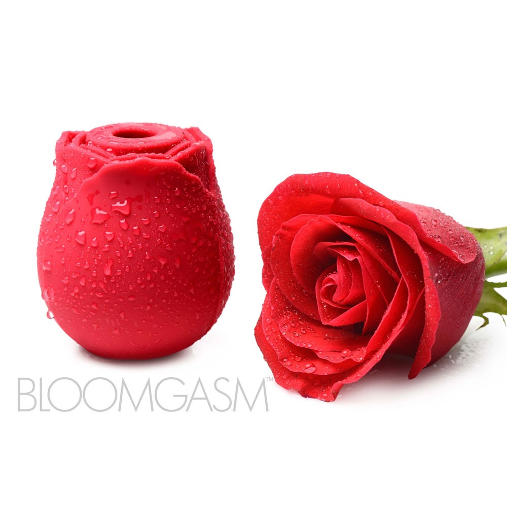 XR Brands Bloomgasm Wild Rose 10X Suction Clit Stimulator
