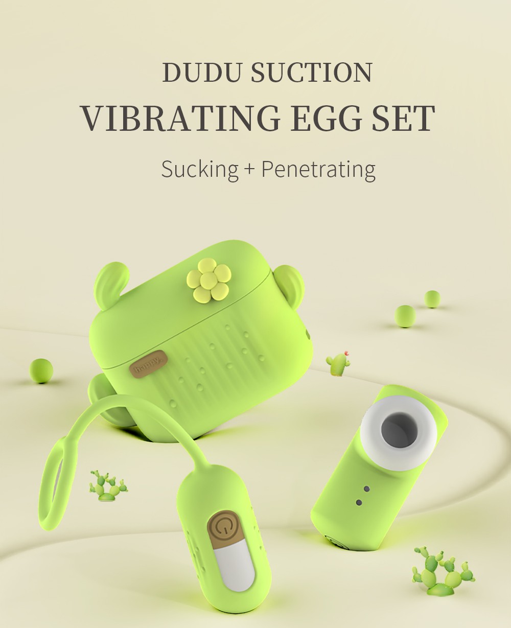 Sucking & Vibrating Egg With Remote s