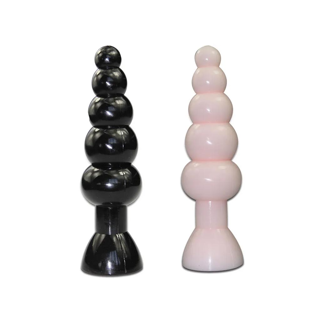 Christmas Tree Shape Anal Beads With Suction Cup Butt Plug