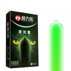 Fluorescent Ultra-Thin Natural Rubber Condoms (7pcs/pack)