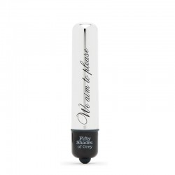 Fifty Shades of Grey We Aim to Please Silver Bullet Vibrator