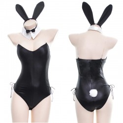 Venusfun Faux Fur Material Halloween Cosplay Bunny Rabbit Costume For Women