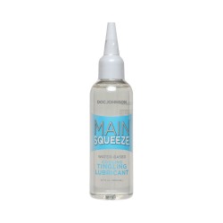 Doc Johnson Main Squeeze Cooling Tingling Water Based Lubricant