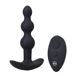 Doc Johnson A-play Beaded Vibe Anal Plug With Remote