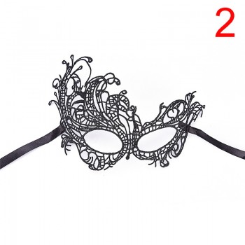 Venusfun HNKMP Black Sexy Lace Eye-Mask Blinder Blindfold