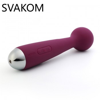 SVAKOM Mini Emma Powerful Electric Wand Massager Rechargeable Vibrator For Females