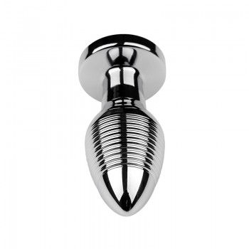 Venusfun Threads Anal Plug Vibrating Metal Butt Plug With Remote Control
