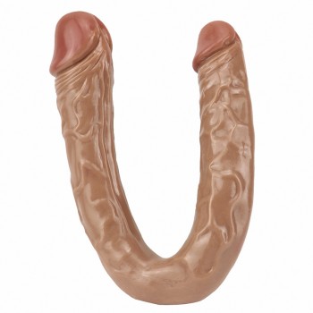 Venusfun U Shaped 16.53 Inch Double Ended Silicone Dildo