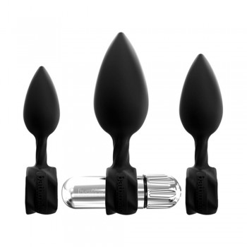 Bathmate Training Anal Vibrating Plugs 3pcs/Set
