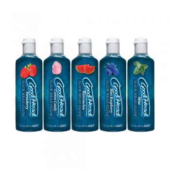 Doc Johnson GoodHead Slick Head Glide 5 Pack In 1oz X5