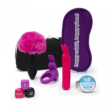 Lovehoney Happy Rabbit Couples Pleasure Kit 7pcs/pack