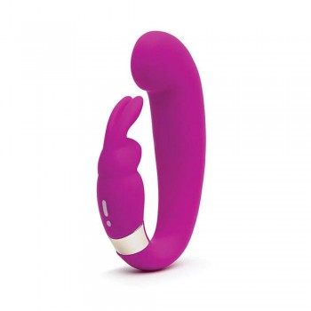 Lovehoney Happy Rabbit G-Spot Clitoral Curve Vibrator purple
