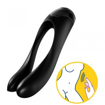 Satisfyer Candy Cane Silicone Finger Vibrator