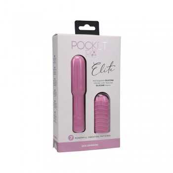 Doc Johnson Pocket Rocket Elite Rechargeable Clitoral Vibrator
