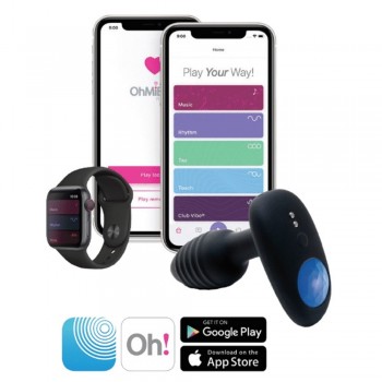 Kiiroo OhMiBod Lumen App Controlled Butt Plug 1