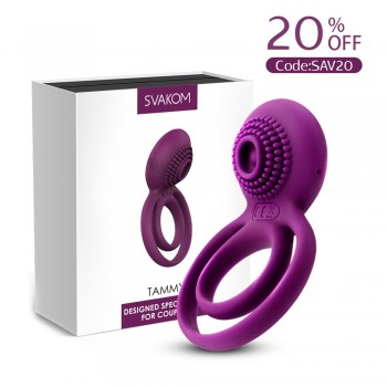 SVAKOM Tammy Double Ring Couples Vibrator