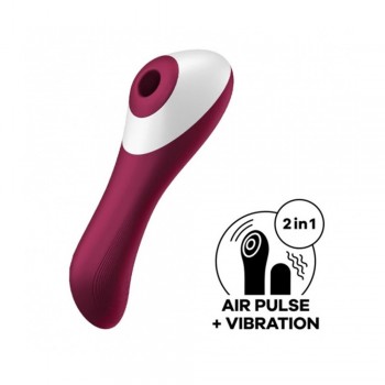 Satisfyer Dual Crush Insertable Double Air Pulse Vibrator
