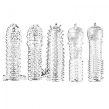 Venusfun Reusable Crystal Clear Penis Enlargement Condom