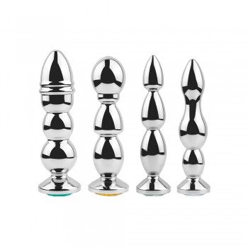 Venusfun TLXT Big Size Jewel Metal Anal Beads Anal Plug