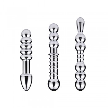 Venusfun Aluminium alloy Double Head Anal Plug Beads