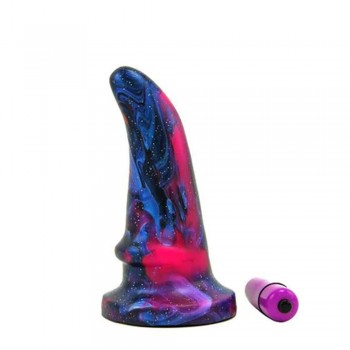 Annie-O Vixskin Galaxy Vibrating Dildo