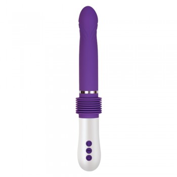 Infinite Thrusting Sex Machine Silicone Vibrator