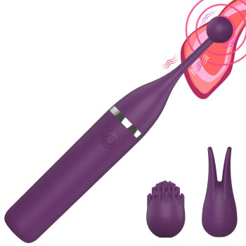G-Spot Vibrators for Women 3 Caps Replacement Lick Clitoris Stimulator