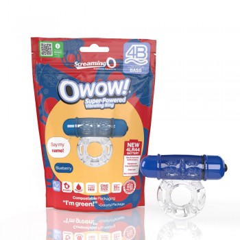Screaming O 4B Deep Rumbling OWow Vibrating Cock Ring