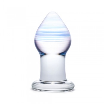 Glas Amethyst Rain Butt Plug