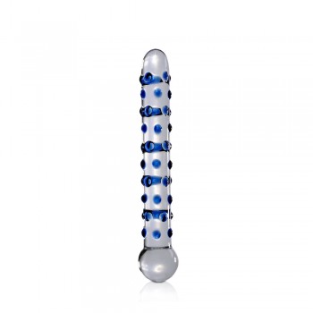 Icicles No. 50 Clear Glass Wand Massager Dual Ended Dildo