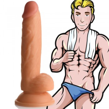 JOCK Swimming Simon 7 In Realistic Dildo with Balls