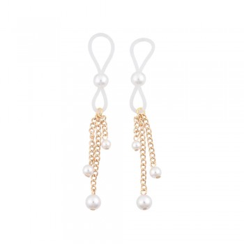 Sportsheets Sex & Mischief Pearl Nipple Ties