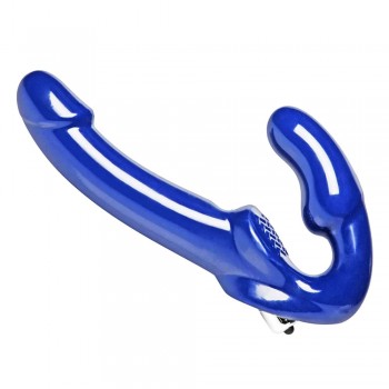 Revolver II Vibrating Strapless Strap On 10 Inch Long Dildo
