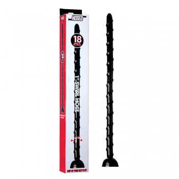 XR Brands - Hosed 18 Inch Swirl Dildo Thin Anal Snake