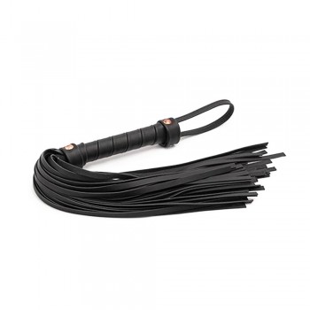 NS Novelties Bondage Couture Flogger - Black