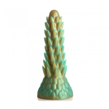 XR Brands Stegosaurus Spiky Reptile Silicone Dildo