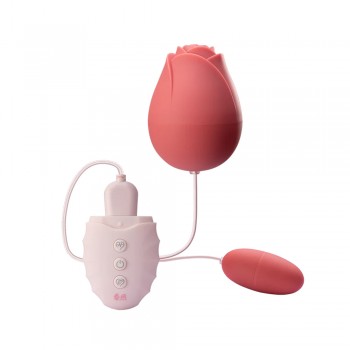 TRYFUN Ripple Series Flower Tongue Licking Vibrator