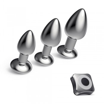 Remote Control Vibrating Metal Plug