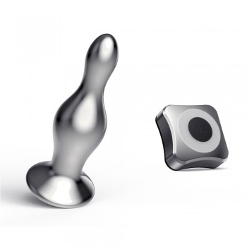 Remote Metal Massager With 10 Vibration Modes