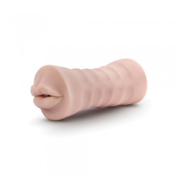 Blush M for Men Skye Realistic Vanilla Vibrating Masturbator