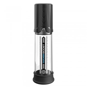 Pipedream Penis Pump Sleeve Worx Max Boost - Black/Clear