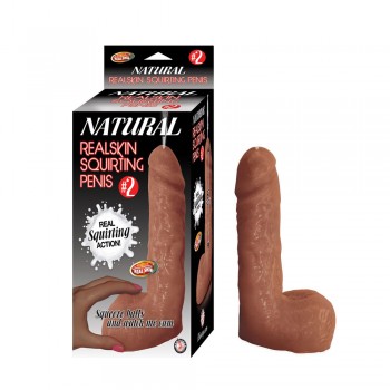 Nasstoys Natural Realskin 7.5 Inch Squirting Dildo