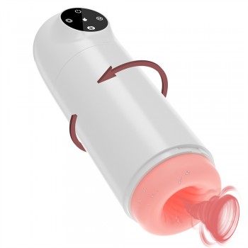Insertion Stimulation Male Wearable Vibrating Shower Masturbation Cup