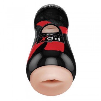 PDX Elite Oral Vibrating Stroker Blow Job Masturbators