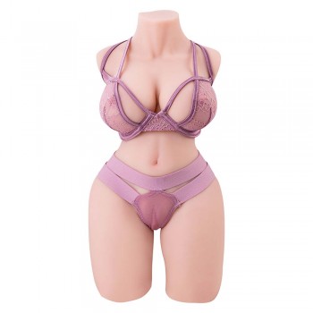 8.04LB Pussy Ass for Men Sibyl Nude Torso Realistic Vagina Sex Doll