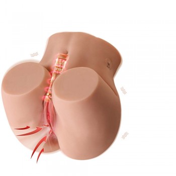 13LB Vibrating Sex Doll Male Masturbator with Remote